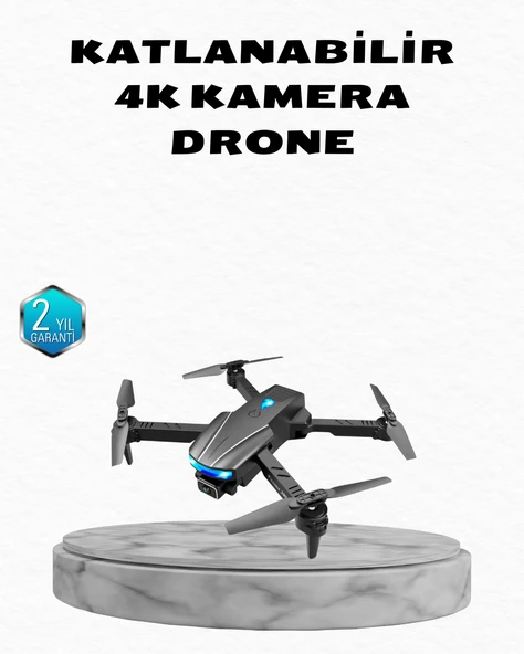 4K Kamera Özellikli Katlanabilir Drone Wi-Fi ve Yükseklik Sabitlemeli MİR24552259 ürün görseli 1
