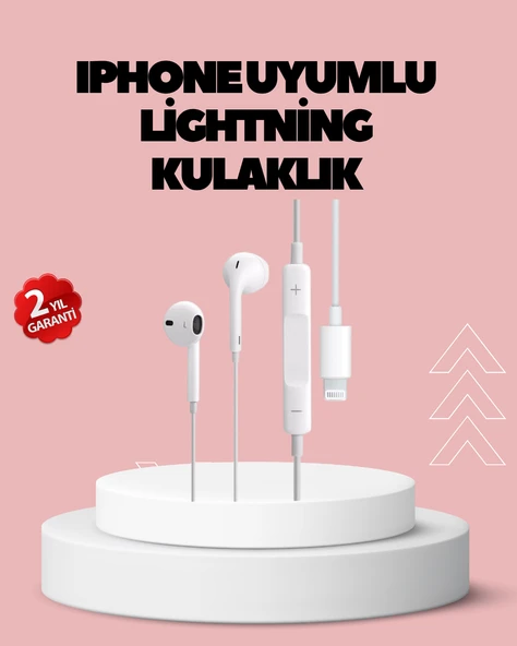 Konforlu Ergonomik Kare Tasarımlı Müzik ve Çağrı Kulaklığı MİR19615559 ürün görseli 1