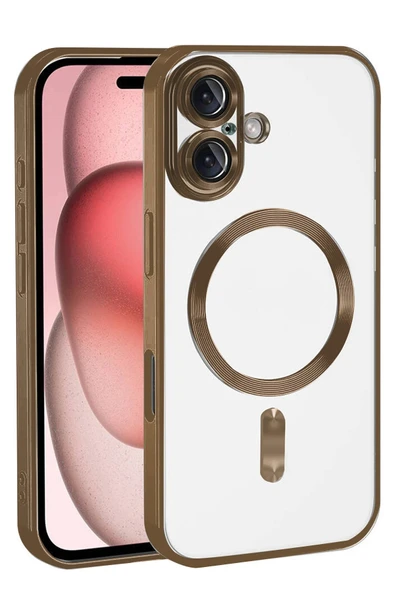 Apple iPhone 17 Kross Magneticsafe Kapak - Çöl Titanyum-(5796) ürün görseli 1