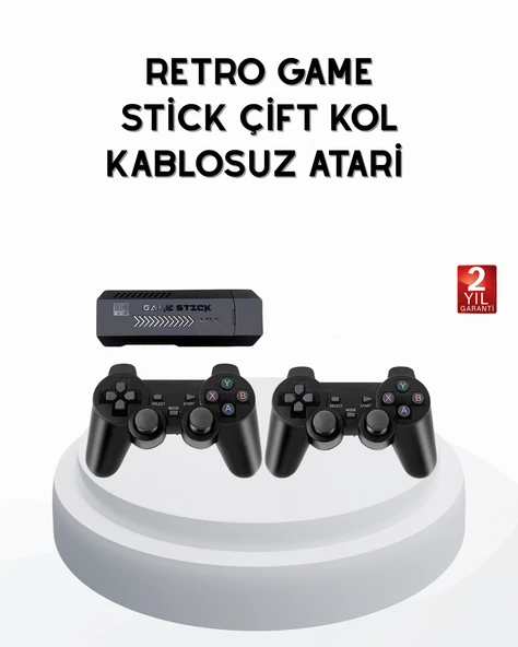 Taşınabilir Kablosuz Oyun Konsolu 2.4G TV Destekli Kompakt Gövde MİR76181142 ürün görseli 1