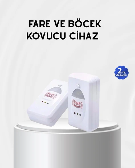 Fare, Sivrisinek ve Böcek Kovucu Ultrasonik Cihaz – Güvenli ve Kimyasalsız Çözüm MİR81339168 ürün görseli 1