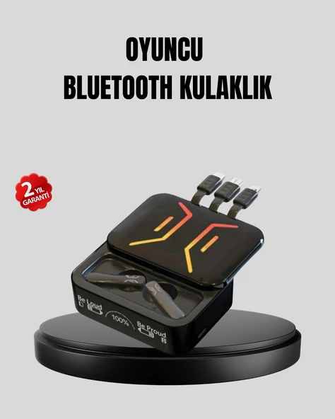 3’ü 1 Arada Kablolu ve Kablosuz Bluetooth 5.3 Kulaklık MİR73328020 ürün görseli 1