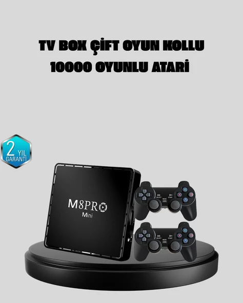 10K Ultra HD M8Pro Mini 2 – 64 GB Depolama, Android 12, Oyun ve TV Deneyimi Bir Arada MİR48273806 ürün görseli 1
