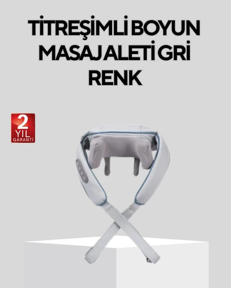 Isı Terapili Boyun ve Omuz Masaj Cihazı Sessiz Motorlu Çok Bölgeli Kullanım MİR35682195 ürün görseli 1