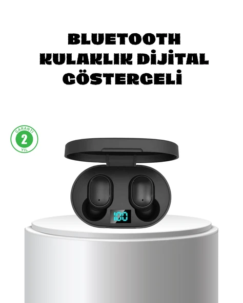 ANC Bluetooth Kulaklık – Suya ve Tere Dayanıklı, Uzun Pil Ömürlü, Mikrofonlu Kablosuz Kulaklık MİR84790489 ürün görseli 1
