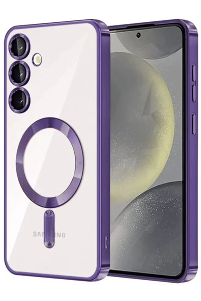 Samsung Galaxy A36 Kross Magneticsafe Kapak - Mor-(5796) ürün görseli 1
