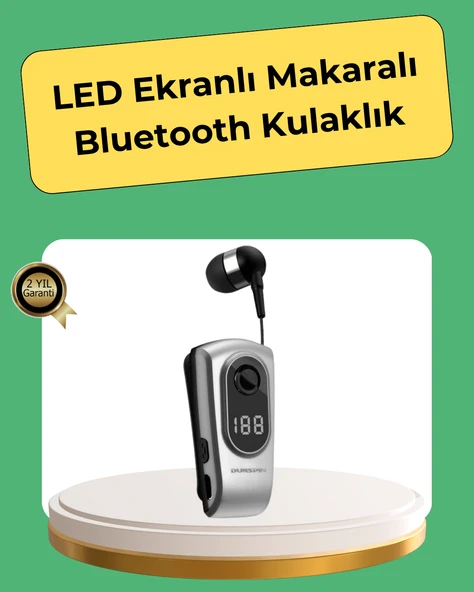 Kablosuz Bluetooth 5.2 Kulaklık – Titreşimli Uyarı ve Uzun Pil Ömrü MİR51548369 ürün görseli 1