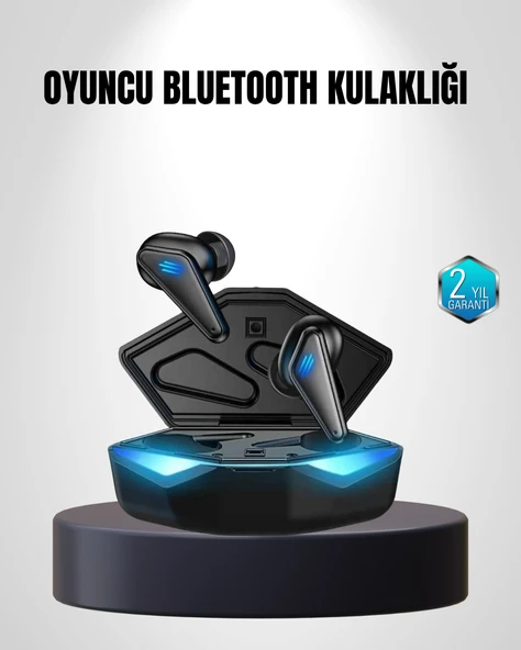 Gaming Bluetooth Kulaklık Pasif Gürültü Önlemeli 12mm Sürücülü MİR72892943 ürün görseli 1
