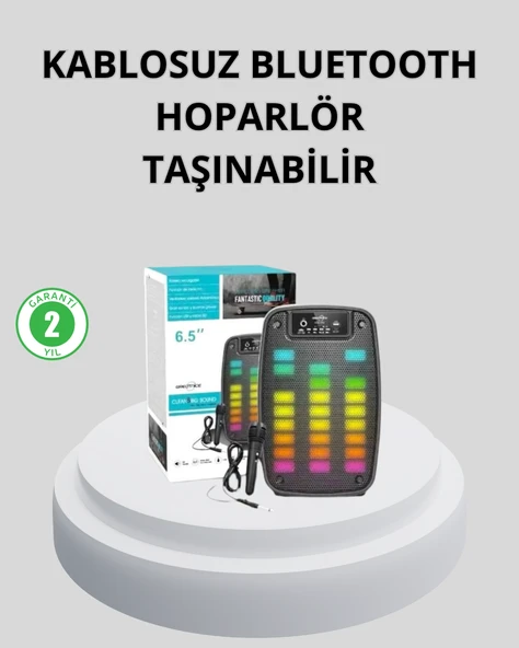 Bluetooth Bağlantılı Taşınabilir Müzik Cihazı – 2 Saat Kesintisiz Müzik MİR84178919 ürün görseli 1