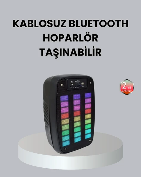 Kablosuz Bluetooth Müzik Cihazı – 2 Saat Batarya Süresi, Şık ve Taşınabilir MİR19555145 ürün görseli 1
