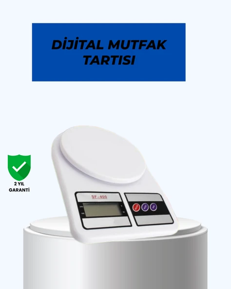 Taşınabilir Dijital Terazi – Çift Ölçü Birimi Destekli MİR00350167 ürün görseli 1
