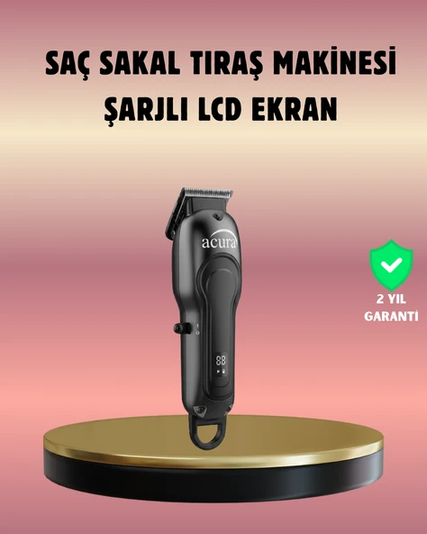 Evde ve Profesyonel Kullanıma Uygun Turbo Modlu Tıraş Makinesi MİR48518806 ürün görseli 1