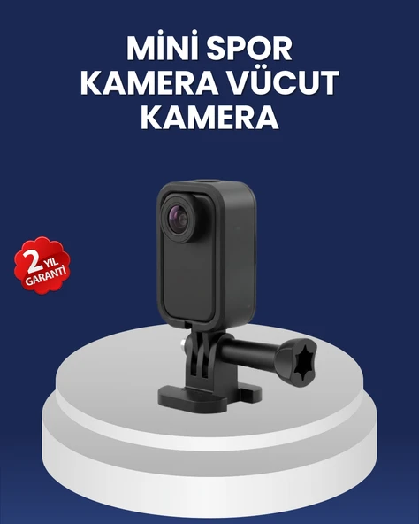 Vlog, Seyahat ve Günlük Video Çekimleri İçin Mini Kamera MİR63259534 ürün görseli 1