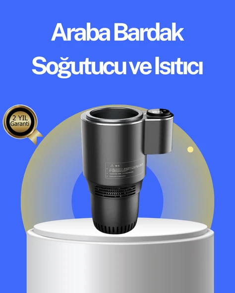 Araç İçi Isıtıcı Soğutucu Bardaklık 60°C Isıtma -4°C Soğutma MİR89640077 ürün görseli 1
