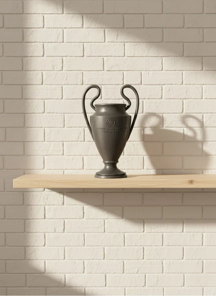 Füme Şampiyonlar Kupası 25cm Modern Dekor Ödül Biblo MİR46816496 ürün görseli 1