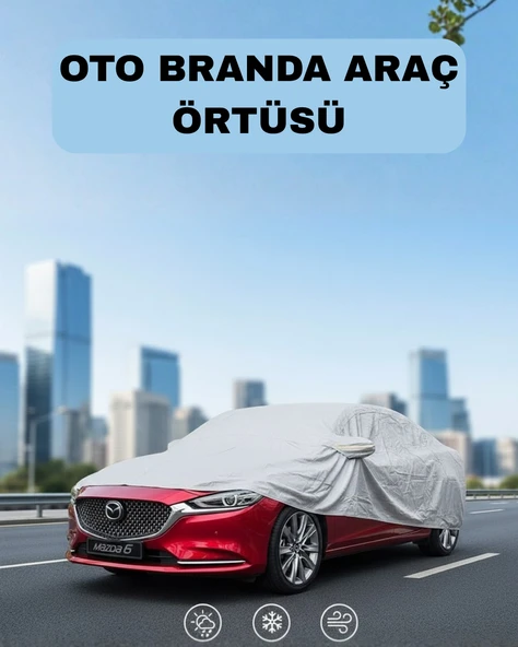 Corolla Auris Yaris Focus Fiesta Civic Uyumlu Oto Brandası Dış Mekan Dayanıklı MİR21950605 ürün görseli 1