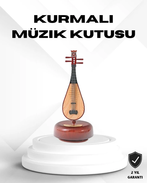 Figürlü Müzik Kutusu Zarif Melodili Dekoratif Model MİR42283962 ürün görseli 1