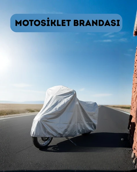 Motosiklet Brandası Dört Mevsim Su ve Toz Geçirmez Koruma MİR49103489 ürün görseli 1