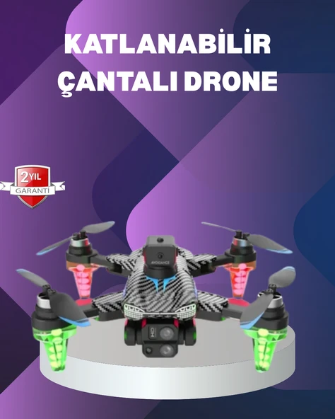 Katlanabilir Drone 1080P Kamera Full HD Çekim Hafif ve Taşınabilir MİR23240000 ürün görseli 1
