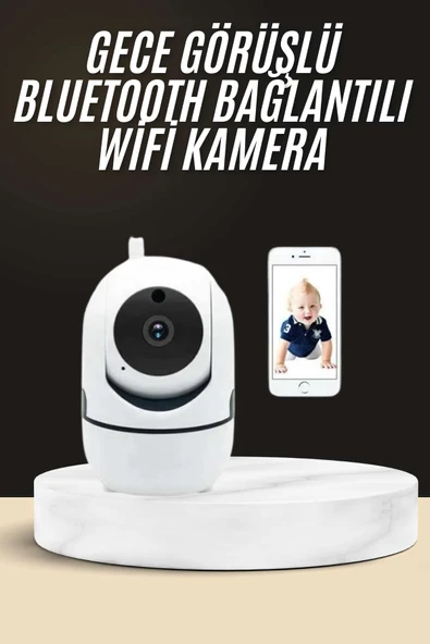 Akıllı Güvenlik Kamerası HD Görüntü Kalitesi Hareket Algılama Wifi Kamera MİR22683452 ürün görseli 1