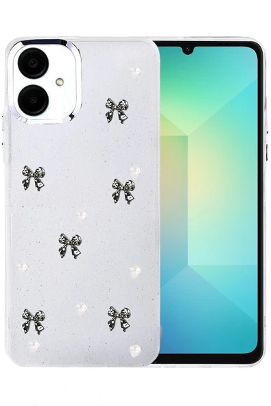 Samsung Galaxy A07 4G Fiyonk Desenli Kapak - Desen 8-(5796) ürün görseli 1