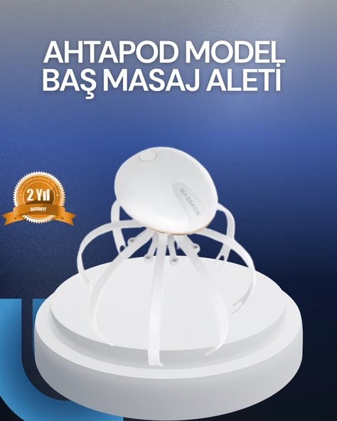 3 Kademeli Elektrikli Kafa Masaj Aleti Stres Giderici Ev Tipi Masaj MİR60200675 ürün görseli 1