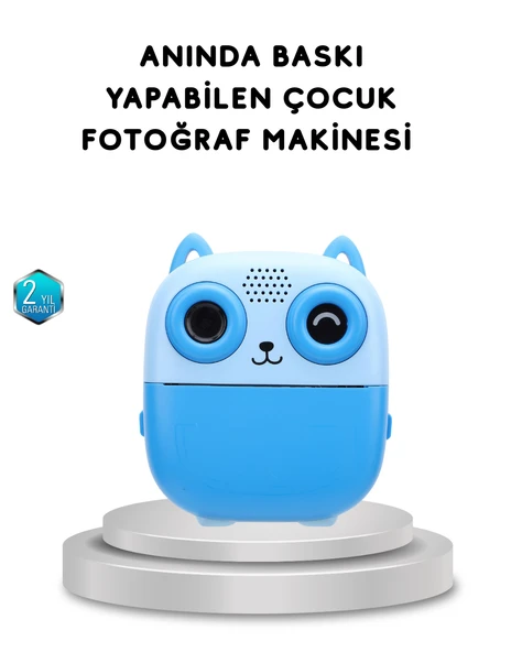 48MP Termal Baskılı Çocuk Dijital Kamera 1080P Video 2.4'' Ekran 6X Zoom MİR69295948 ürün görseli 1