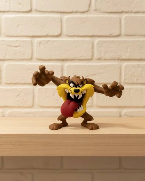 Taz Biblo 15 cm Hediyelik Dekoratif Obje Ev Ofis Süs Eşyası MİR83261900 ürün görseli 1