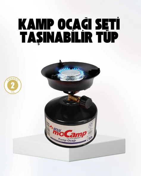 Outdoor Kamp Ocağı Gazlı Taşınabilir Pişirme Seti Üç Ayaklı Denge Aparatlı MİR42402463 ürün görseli 1