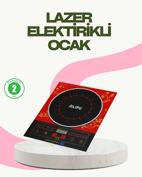 8 Akıllı Pişirme Menülü LED Ekranlı İndüksiyon Ocak MİR12104828 ürün görseli 1
