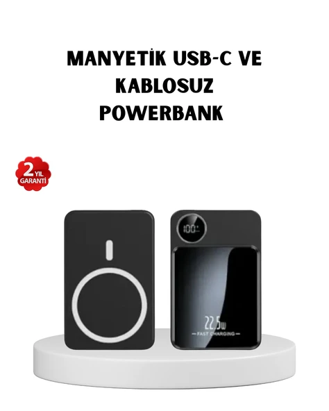 MagSafe Uyumlu Powerbank 20W PD 15W ürün görseli 1
