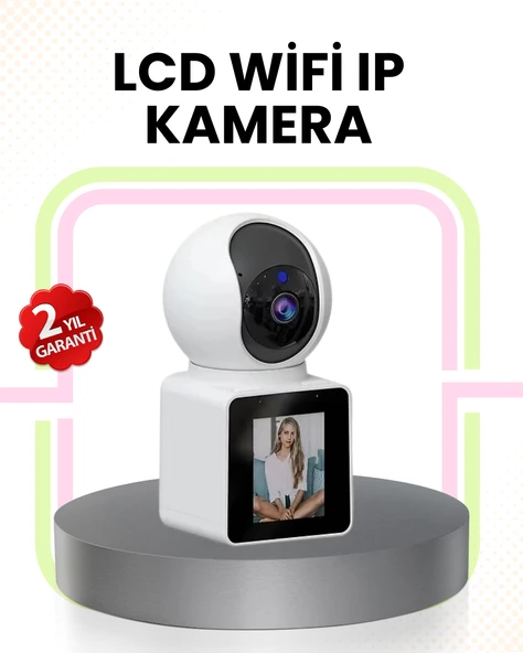 Akıllı Ev Güvenlik Kamerası 2K Ultra HD Hareket Algılama ve Çağrı Özellikli MİR85725667 ürün görseli 1