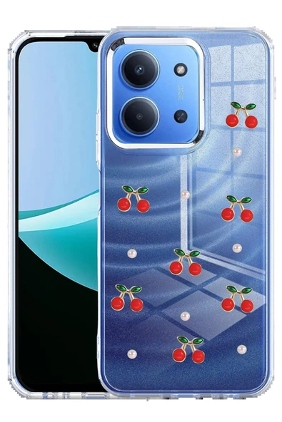 Xiaomi Redmi 15C 4G Fiyonk Desenli Kapak - Desen 9-(5796) ürün görseli 1