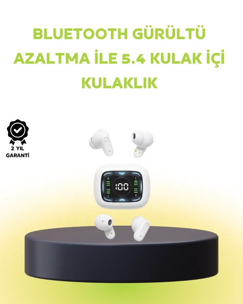 Uzun Bekleme Süreli Bluetooth Kulaklık Kablosuz Bağlantı MİR53738748 ürün görseli 1