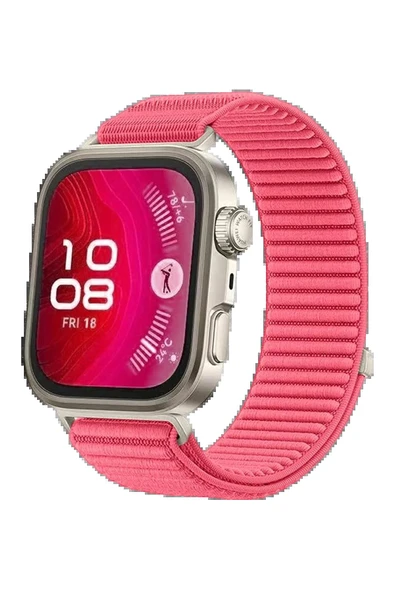 Huawei Fit 4 Braid Kordon - Rose-(5796) ürün görseli 1
