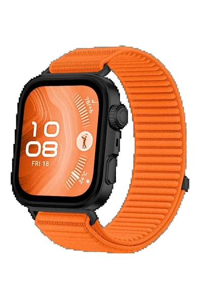 Huawei Fit 4 Braid Kordon - Turuncu-(5796) ürün görseli 1