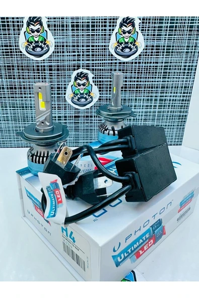 Ultimate H4 4 Plus Led Headlight 5 Plus - Resim 8