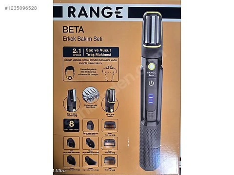 RANGE BETA ERKEK BAKIM SETİ (SAÇ VE VÜCUT TIRAŞ MAKİNASİ ürün görseli 1
