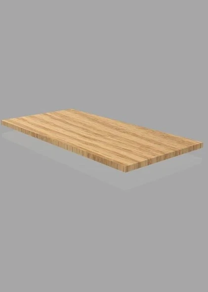 1 Adet Ahşap Raf - Suntalam Tekli Raf  Bambu 25x30 cm - Resim 6
