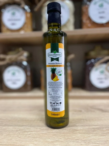 Balkanlıoğlu Ananas Sirkesi 500 Ml ürün görseli 1