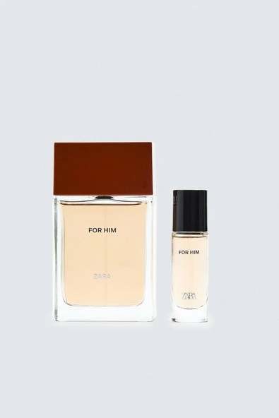 ZARA FOR HIM EDT 100 ML (3,38 FL. OZ) + 12 ML (0,41 FL. OZ) ürün görseli 1