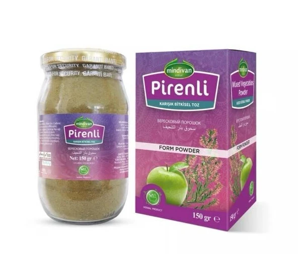 Mindivan Pirenli Elma Aromalı Form Toz 150 Gr ürün görseli 1