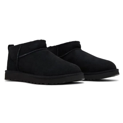 UGG Classic Ultra Mini Boot Black - Resim 5