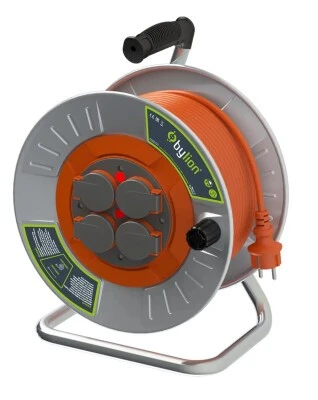 Bylion MMP-50325-F 3X2.5 TTR 50m Metal Kablo Makarası ürün görseli 1