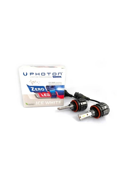 ZERO H8/H9/H11/H16 +3 PLUS FANSIZ LED 12V-24V ürün görseli 1