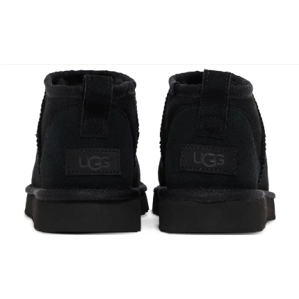 UGG Classic Ultra Mini Boot Black - Resim 3