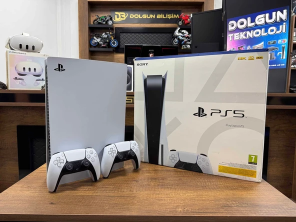 Sony PlayStation 5 Standart Edition CD'li 825 GB Çift Kol (İKİNCİ EL) ürün görseli 1