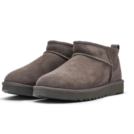 UGG Classic Ultra Mini Boot Grey - Resim 5