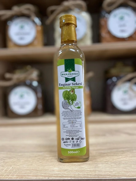 Balkanlıoğlu Enginar Sirkesi 500 Ml ürün görseli 1