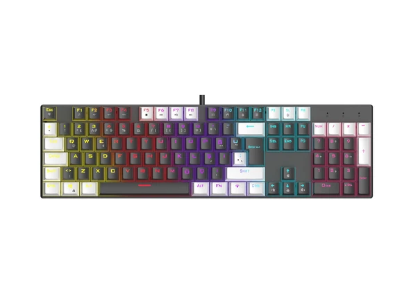 GAMEAGLE TİTAN MK-105X1BAR MEKANİK KABLOLU KLAVYE RED SWITCH ürün görseli 1